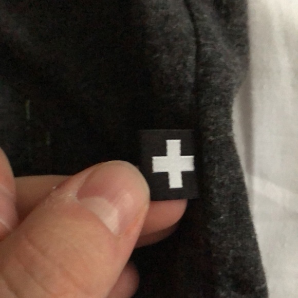 Andrew Christian colour block soft Teeshirt hoodie - Picture 7 of 7